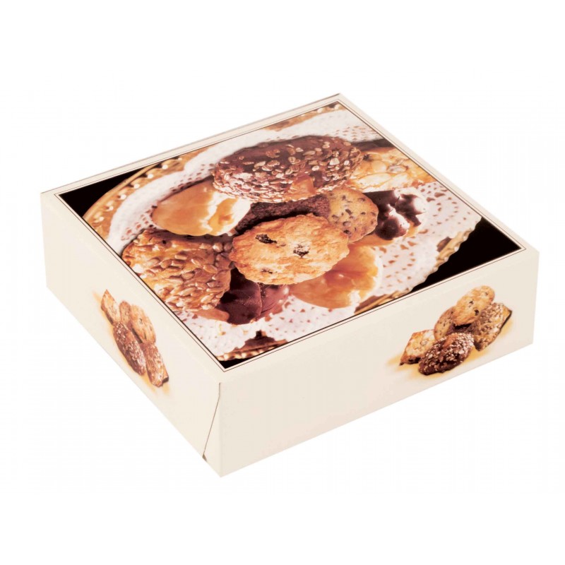 Cutie Fursecuri cu Capac 1KG Cutie Fursecuri cu Capac 1KG